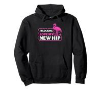 Reemplazo De Cadera Mujer Nuevo Recuperación De Cadera Flamingo Mejor Sudadera con Capucha