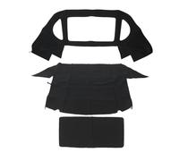 Reemplazo de Capota Convertible Negra de Lona Suave Resistente a la Abrasión MB03 22 para 300SL, SL320, 500SL, SL500, 600SL, SL600, Reemplazo de Capota Convertible con