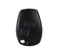 Reemplazo de Carcasa de Llavero de 2 Botones Estuche de plástico ABS Duradero para Llave para Modus Master III Fácil instalación No Requiere programación Negro