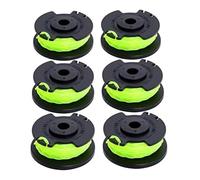 Reemplazo de carrete de hilo for recortadora Ryobi RAC143 RLT36B33 RY36LT33A-0 RLT36C3325 de 36 V, 6 piezas, con alimentación automática, for desbrozadoras inalámbricas.