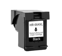 Reemplazo de cartucho de impresora 664/664XL, Compatible con HP 664 Deskjet 1115 2135 3635 2138 3636 3638 4535 4536 4538 4675 4676 4678(1 Black)