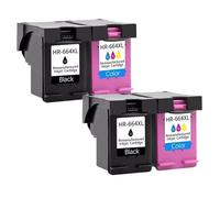 Reemplazo de cartucho de impresora 664/664XL, Compatible con HP 664 Deskjet 1115 2135 3635 2138 3636 3638 4535 4536 4538 4675 4676 4678(2 SET)