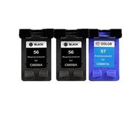 Reemplazo De Cartucho De Tinta 56XL 57XL Compatible con HP Deskjet 5150 450CI 5550 5650 7760 9650 PSC 1315 1350 2110 2210(2bk 1color)