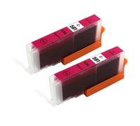 Reemplazo de Cartucho de Tinta Compatible con PGI-580XXL CLI-581XXL para Uso con TS8150 TS8151 TS8152 TS9150 TS9155 TS6250 TS8250 TS8251(2PCS CLI-581XL M)