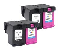 Reemplazo de Cartucho de Tinta Compatible para 305 XL y 305 para DeskJet 2710 2720 4110 4120 4130 6010(2SET)