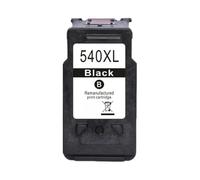 Reemplazo de Cartucho de Tinta de Capacidad Compatible para PG540 CL541 540XL 541XL Compatible con MG3250 MG3255 MG3550 MG4100 MG4150 MG4200 MG4250(1 BK)