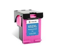 Reemplazo de Cartucho de Tinta for Impresora H-*/P 652 HP652 XL Compatible con d-esjet 1115 1118 2135 2136 3636 3835 4535(1pcs Color)