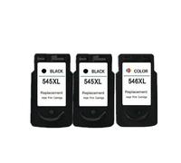 Reemplazo de Cartucho de Tinta PG545 CL546 545XL Compatible con MG3050 2550 2450 2550S 2950 MX495