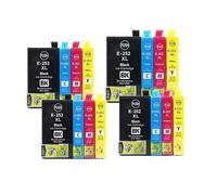 Reemplazo de Cartucho de Tinta T252XL Compatible con Rendimiento para impresoras T252 Workforce WF7110 WF7210 WF3620 WF3640 WF7610 WF7620 WF7710(4SET)