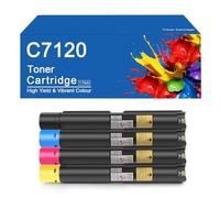 Reemplazo de Cartucho de tóner Compatible C7120 con Chip para Xerox VERSALINK C7120 C7125 C7130,C7120 -4Color