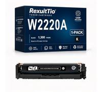 Reemplazo de Cartucho de tóner de Alto Rendimiento W2220A para W2220A 222A, Compatible con HP Color LaserJet Pro3288dw / dn / 3388sdw / 3303fdw, con Chip