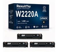 Reemplazo de Cartucho de tóner de Alto Rendimiento W2220A para W2220A 222A, Compatible con HP Color LaserJet Pro3288dw / dn / 3388sdw / 3303fdw, con Chip