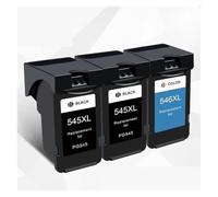 Reemplazo de Cartucho for Impresora C-ANN PG 545XL C-L546 Compatible con P-ixa MG3050 IP2800 IP2850 MG2455 MG2500(3pcs)