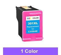 Reemplazo de Cartucho Tinta 301XL 301 Compatible con Impresora HP Deskjet 1000 1010 1050 1510 2050 2540 2542 2543 2547 2549(Tri-Color)