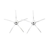 Reemplazo De Cepillo Lateral, Compatible Con Xiaomi, Compatible Con Roborock, S7 S50 S51 S55 S55 Max S6 MaxV S6 Pure S60 Pieza De Accesorios De Robot Aspirador(White 2pcs)