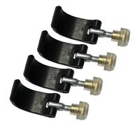 Reemplazo De Cerradura De Poste De Trekking - Kit De Reparación De Hebillas De La Abrazadera De 4 Piezas, Clips De Cerradura De Poste para Caminar | Fácil Abrazadera De Fijación De Instalación con