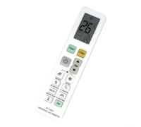 Reemplazo de control remoto de CA de habla inglesa compatible con múltiples modelos de aire acondicionado que utilizan infrarrojos o radio (KT-16ET)