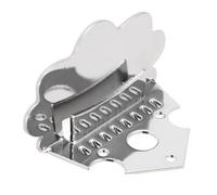 Reemplazo de Cordal de Mandolina de Aleación de Zinc con Forma Triangular de 8 Cuerdas, Fácil Instalación, Diseño Elegante, Amplias Aplicaciones