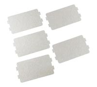 Reemplazo de cubierta de guía de ondas de lámina de mica for microondas, 4,6 x 2,6 pulgadas, juego de 5 piezas for reparación de hornos microondas de cocina(50pcs)