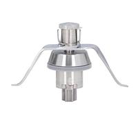 Reemplazo de cuchillas de licuadora de acero inoxidable para TM21, cuchilla de mezcla de 4 hojas con bordes endurecidos, cuchilla duradera y silenciosa de grado a