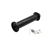 Reemplazo de eje de metal de aluminio mecanizado CNC para DAIWA para DRT para MK1 CQ200 Carretes de baitcasting Compatibilidad de la serie FORTATULA (1 pieza negro)