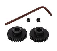 Reemplazo de engranaje de motor de piñón metálico de 8 mm, 25DP, 1,0 M; conjunto de engranajes de piñón para motor RC con opciones de 29T y 30T; engranajes de acero al