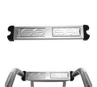 Reemplazo De Escalones De Escalera para Piscina: Peldaño Resistente De Acero Inoxidable De 45 Cm, Pedal De Duradero, Accesorio De Placa De Escudo, Banda De Rodadura Antideslizante | Reemplazo