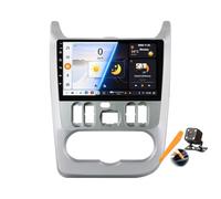 Reemplazo de estéreo para Auto Android 15.0 para Renault Logan 1 Sandero/Lada Largus 2009-2020 Radio GPS Navegación satelital Pantalla táctil de 9'' Reproductor de Video Multimedia DVD Receptor FM