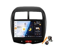 Reemplazo de estéreo para automóvil Android 15.0 para Mit-subishi ASX 1 2010-2018 Radio GPS Navegación satelital Pantalla táctil de 10'' Reproductor de Video Multimedia DVD Receptor FM BT con Andro