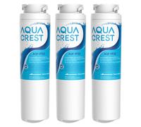 Reemplazo de filtro de agua para refrigerador AQUA CREST AQFFF22 para GE MSWF SmartWater 101821B 101820A Paquete de 3