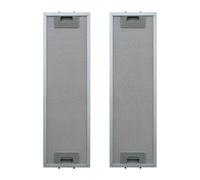 Reemplazo de filtro de campana extractora, Compatible con Cata, Compatible con Nodor, filtro de campana extractora 160X525mm 2 uds