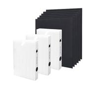 Reemplazo De Filtro H13 Y Prefiltro De Carbón Activado, (Compatible Con Honeywell), For HPA300 HPA304 HPA5300 HPA 8350