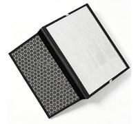 Reemplazo De Filtro Hepa 13, Compatible Con Sharp, For Modelos UA-PE30E-WB UA-PE30U-WB UA-HG30E-B UZ-HG3HF Y Piezas De Purificador De Aire Con Filtro De Carbón Desodorizante