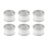 Reemplazo De Filtro Lavable, Compatible Con Accesorios For Aspiradoras Xiaomi, G20 / G20Max(Filter 6pcs)