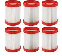 Reemplazo De Filtro VF320H, Compatible Con BOSCH,GAS18V-3 GAS18V-10L 18V 2,6 Galones, Accesorio De Repuesto Lavable For Aspiradora En Seco Y Húmedo(6pcs)