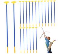 Reemplazo de Flechas de Copa de succión de 20 Piezas 16.54 Pulgadas de Largo Flechas de Largo para niños Bellizados Archery Ligero Reutilizable Juguete al Aire Libre Sports para niños para, par