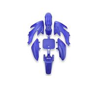 Reemplazo de guardabarros motocicleta Kit de carenado guardabarros plástico carrocería XR50 CRF50 50/70/90/110/125CC para para moto para cross para Pit(Azul)