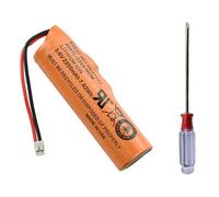 Reemplazo de la batera inalmbrica para Wahl Clip Magic Clipper Diseador inalmbrico Senior Sterling-4 Beretto Super Taper Parte 93837-Oo1 + Fu