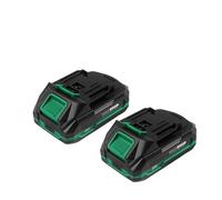 Reemplazo De La Batería De Litio 18V 2.0ah, Compatible Con Makita, Batería Recargable De La Herramienta Eléctrica Del Pin(2 Battery)