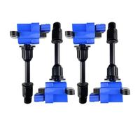 Reemplazo de la bobina de encendido Bobina de encendido OR Silvia S15 SR20DET Compatible con para Nissan 200SX 2.0L SR20DE MCP-3350 22448-91F00(4PCS)