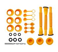 Reemplazo de la boquilla de combustible - de vertido flexible, Gas Can Cap Set | Kit de, motosierra de motosierra de motosierra de motosierra de motosierra, utilidad puede poner en ni