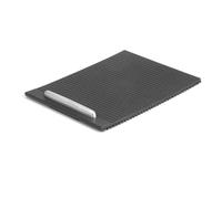 Reemplazo de la cubierta de la persiana enrollable del portavasos de las persianas correderas del coche interior de fibra de carbono, for VW, for Passat B6 B7 CC 3CD857503 Estor enrollable para consol