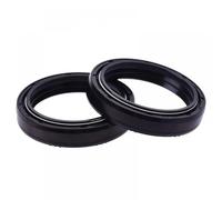 Reemplazo de la cubierta del polvo del sello de aceite del amortiguador de la horquilla frontal 43x55x9.5/10.5 compatible con bt1100 bulldog vmax 1200 v max(2PCS OIL SEAL)