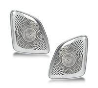 Reemplazo de la Cubierta del Tweeter del Pilar de Luz Ambiental de 64 Colores Apto para GLE GLS-Class W167 X167 Superficie Lisa 1 par para Entusiastas del Automóvil ABS + PC + Aleación de