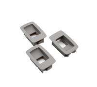 Reemplazo De La Cubierta Exterior Reposabrazos Panel Del Interruptor Control Elevalunas Izquierda/derecha Para Serie 3 E90 E91 316 318 320 325 328i(Gray Small Cover)