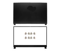 Reemplazo de la cubierta trasera del LCD, bisagras del bisel frontal, tapa trasera, tornillos de la cubierta de la pantalla, compatibles con GE75 GP75 GL75 MS-17E2 17E5 17E7 Raider 8RE(GL75 AB Cover)