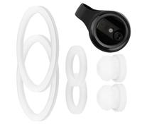 Reemplazo de la Junta de la Botella de Agua, de Sellado para Anillos Tapa Taza Calidad alimentaria térmica Impermeable Anillos Agujero de ventilación