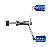 Reemplazo de la manija del Carrete de pesca - Manivela del Carrete de pesca, Carrete de Repuesto | Manija de Lanzador de cebo de Doble Brazo Giratorio, Accesorios de Carrete Giratorio o Carrete