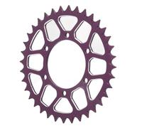 Reemplazo de la paldezolera trasera de RC 36T Aluminio Aley Cadera Spalocquy Motocicleta eléctrica para LOSI 1/4 Promoto MX (Púrpura)