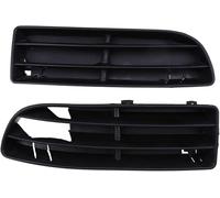 Reemplazo de la rejilla luz antiniebla Parrillas delanteras inferiores negras para Jetta para MK4 1999-2007